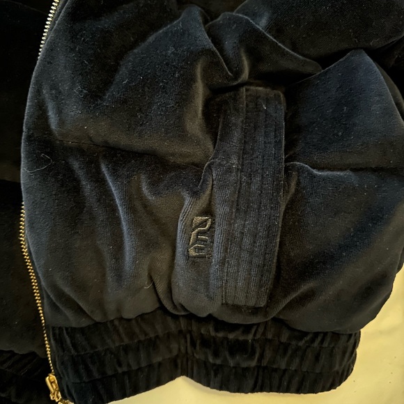 PE Nation x Soulcycle Velour Puffer Jacket Sz S - Picture 2 of 6